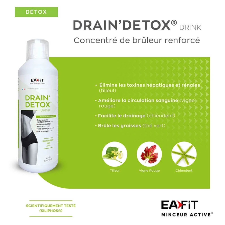 Eafit Detox Draining Detoxifiant 500ml