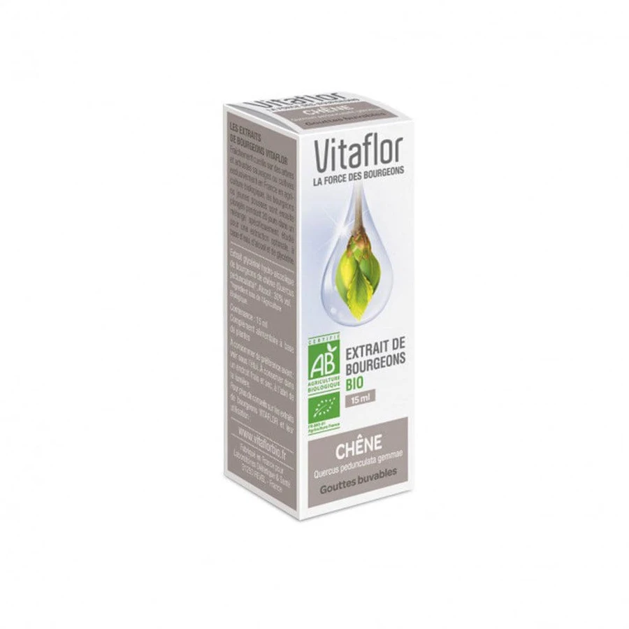 Vitaflor organic oak bud extract 15ml