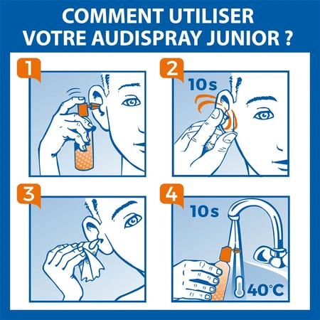 Audispray Ohrreinigung Junior 25ml