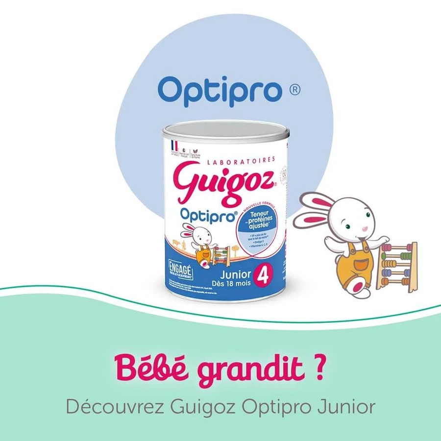 Guigoz Guigozgest Crecimiento 3 Leche en Polvo A partir de 1 año 800g