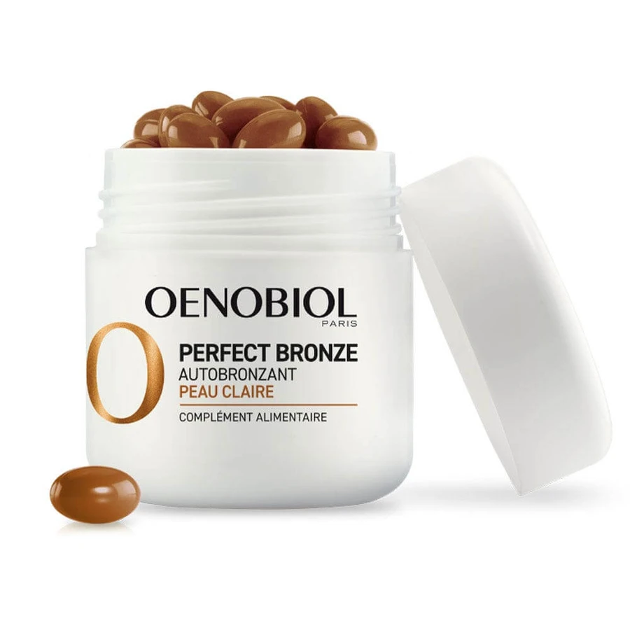 Oenobiol Perfect Bronze Zelfbruiner Heldere Huid 30 capsules