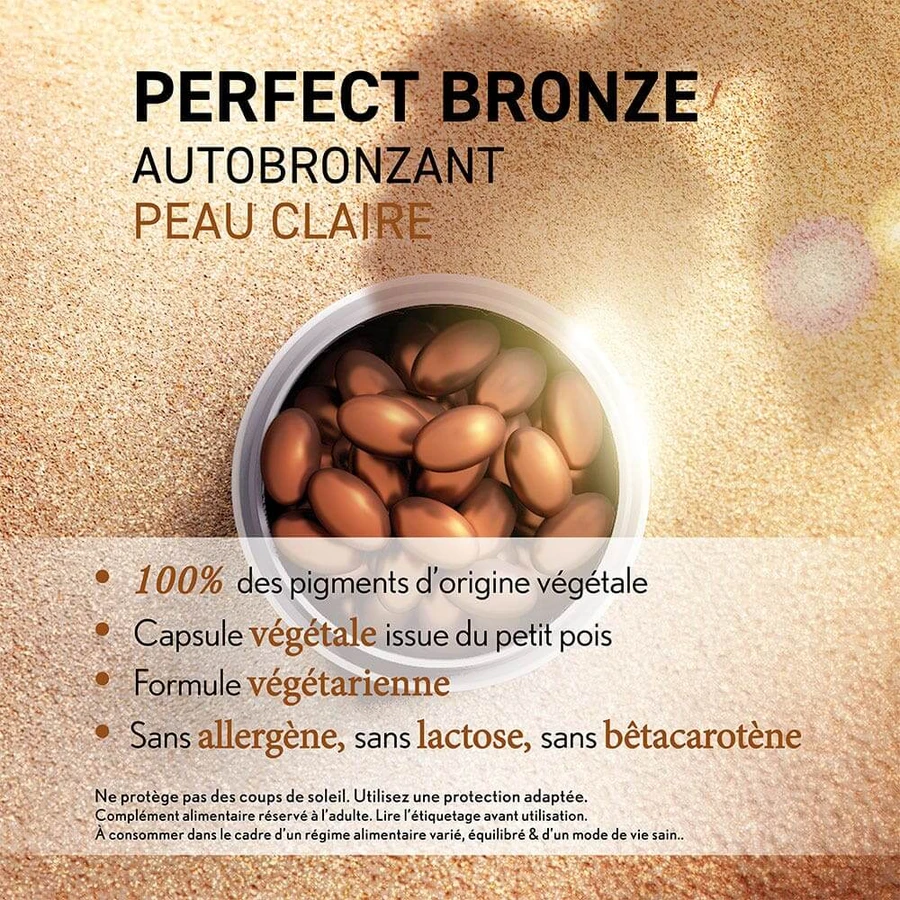 Oenobiol Perfect Bronze Zelfbruiner Heldere Huid 30 capsules