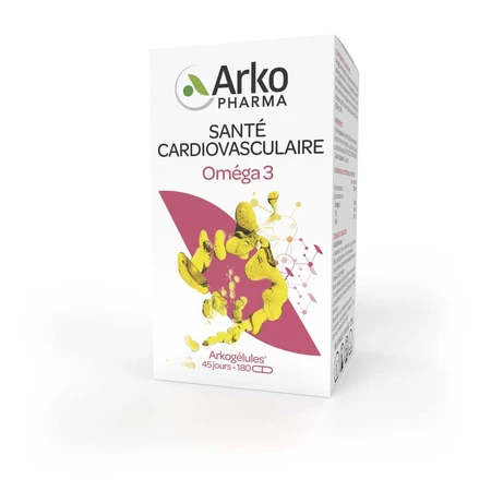Arkopharma Arkocapsule Omega 3 Salud Cardiovascular 180 Cápsulas