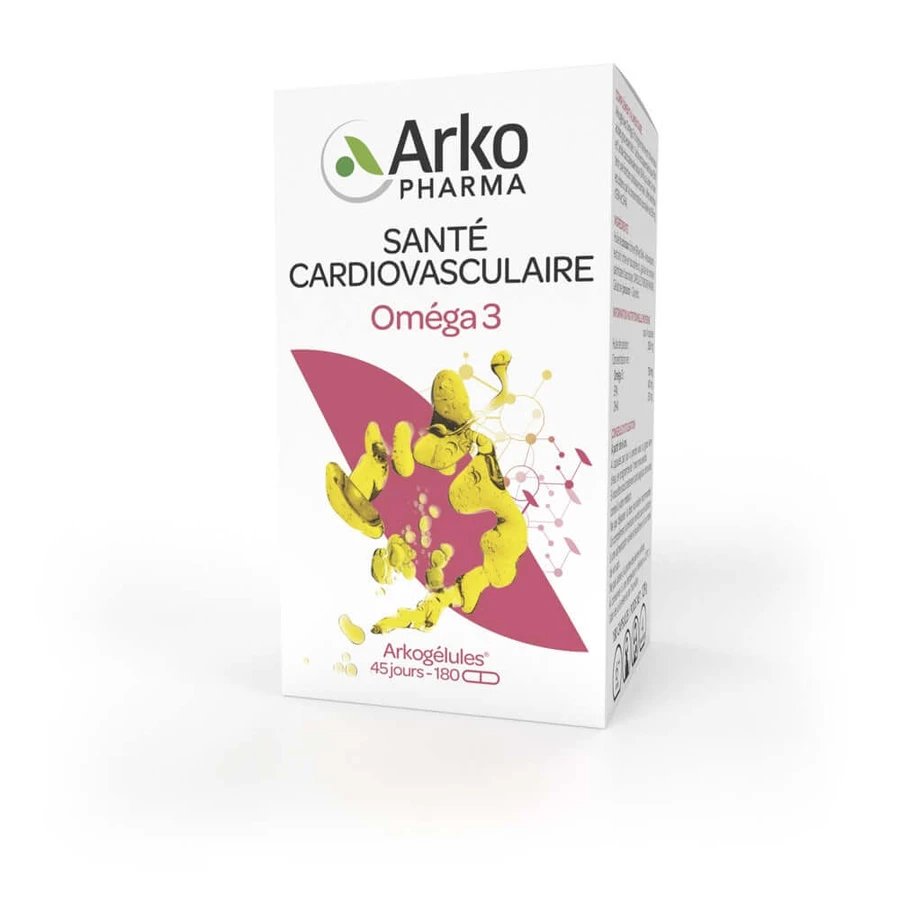 Arkopharma Arkocapsule Omega 3 Salud Cardiovascular 180 Cápsulas