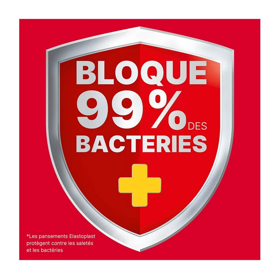 Elastoplast Waterproof Plasters Extra Resistant 1 Size 20pcs