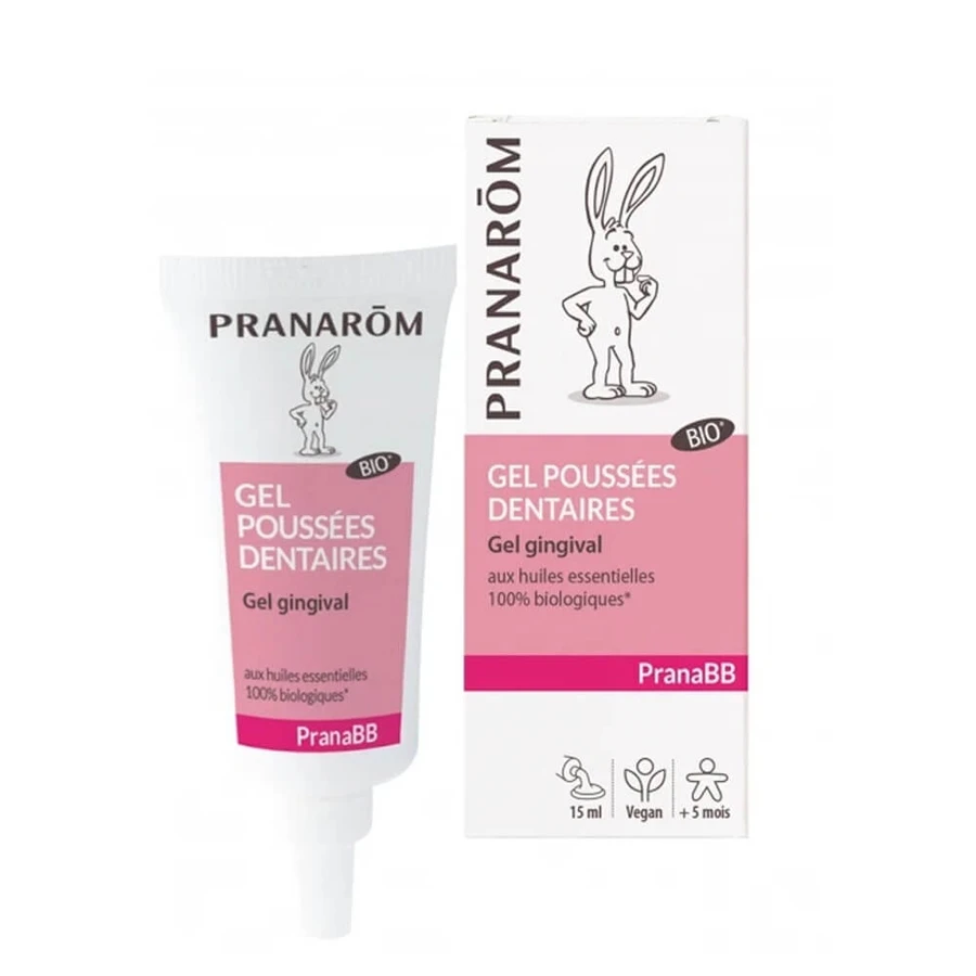 Pranarôm Pranabb Bio gingivagel voor tandgroei 15ml