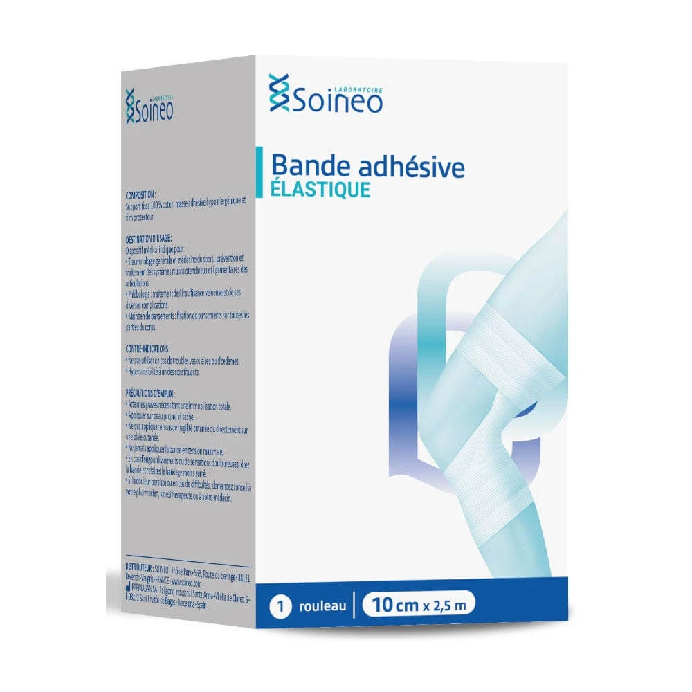 Soineo BENDAGGI Elastisch plakband 2,5mx10cm