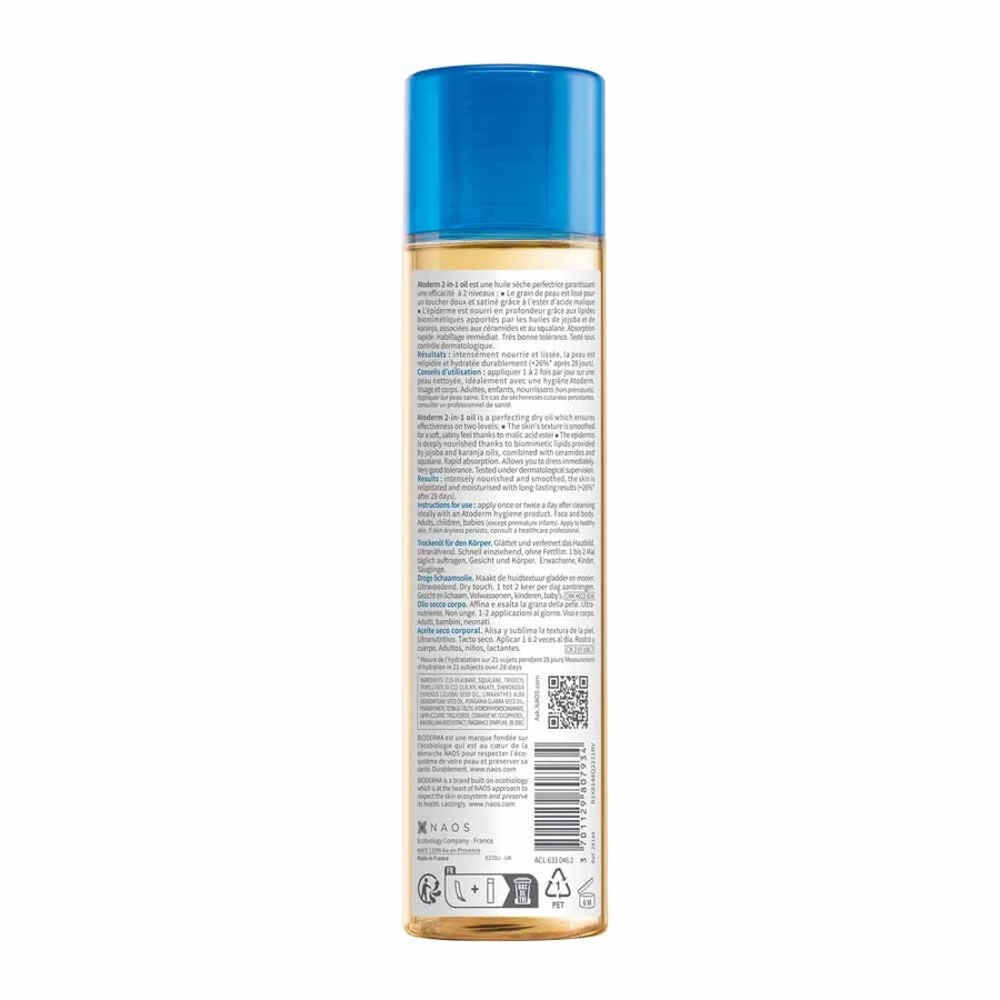 Bioderma Atoderm Aceite Seco Corporal 2en1 150ml