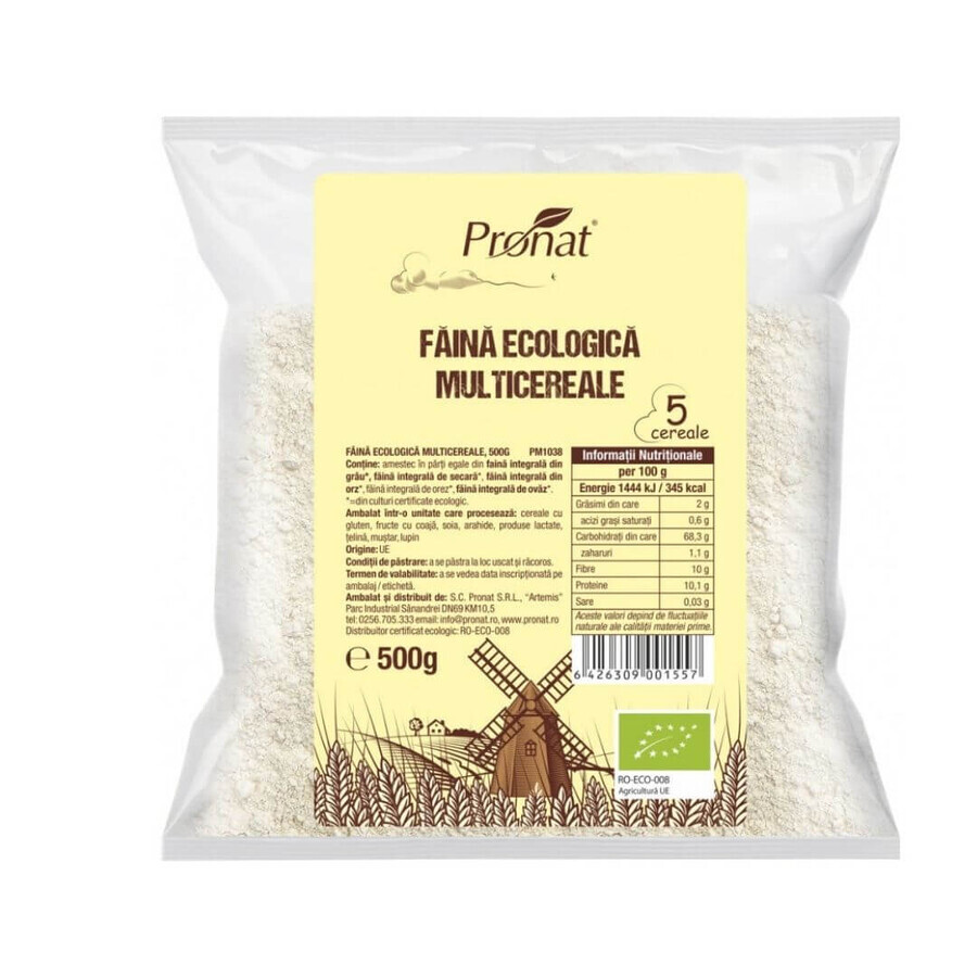 Faina multicereale ecologica, 500 gr, Pronat