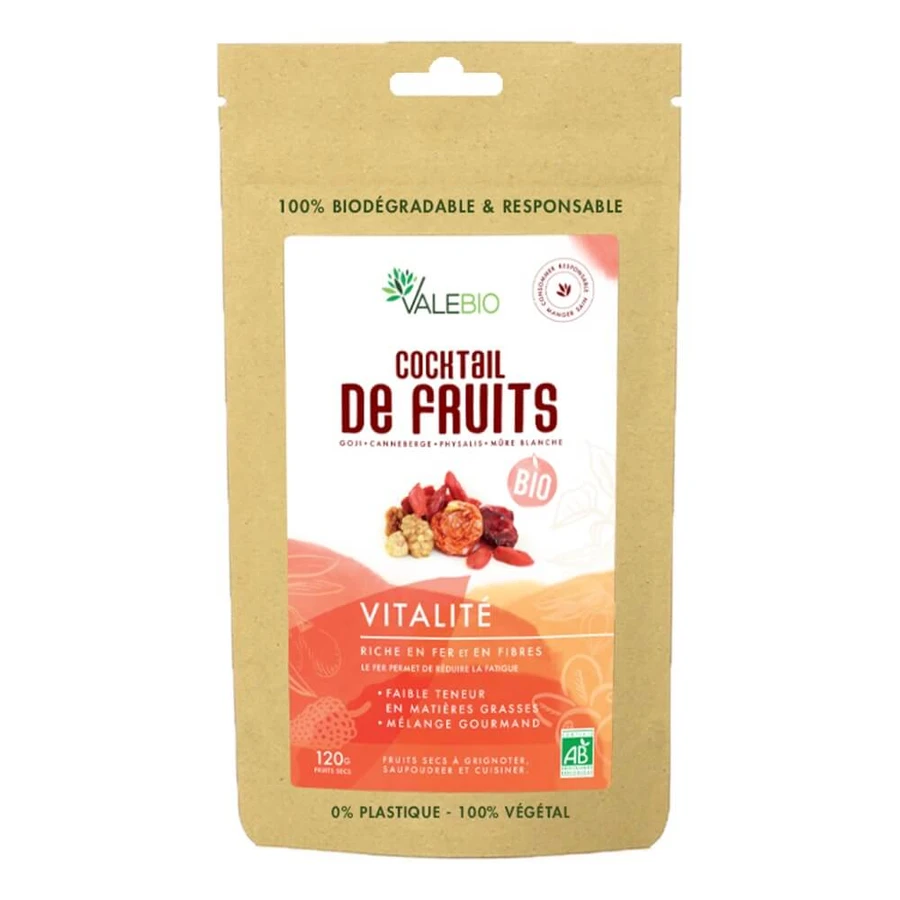 Valebio Organic Super Fruit Cocktail 120g