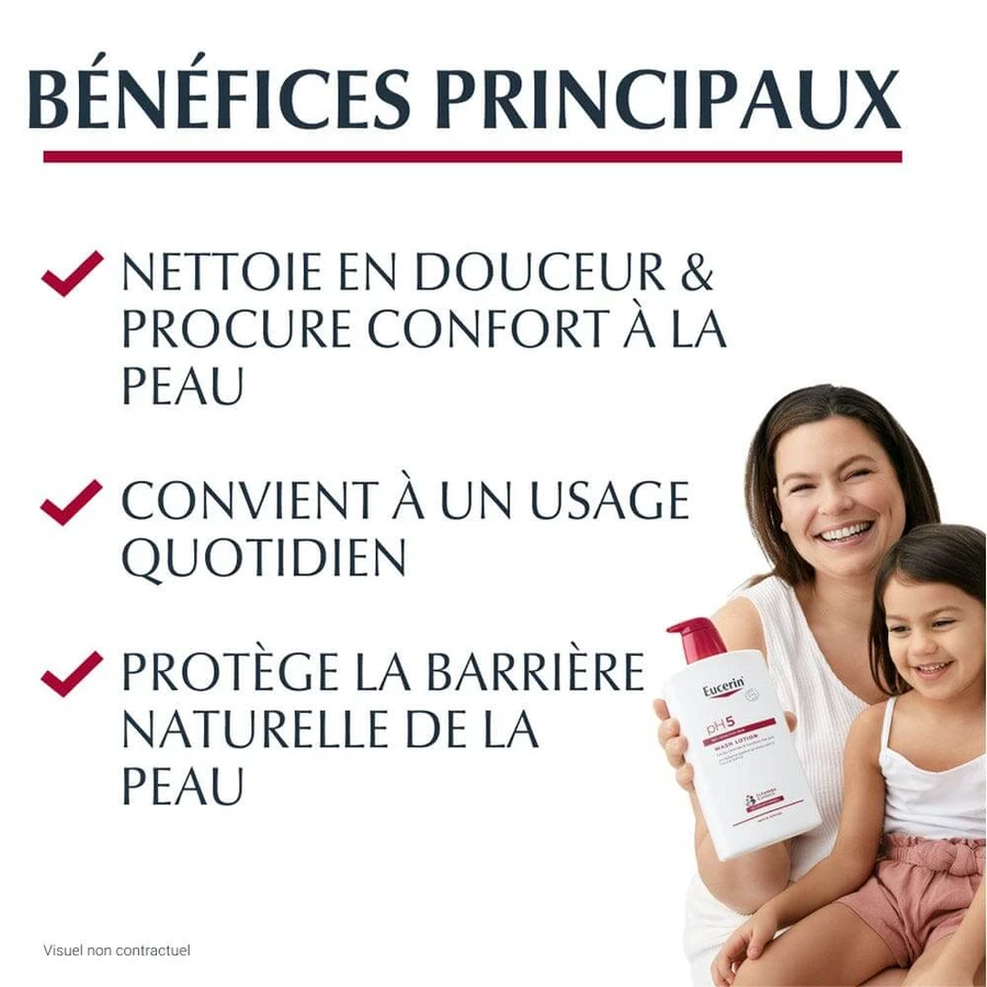 Eucerin Ph5 Cleansing Gel Sensitive and Dry Skin 1L