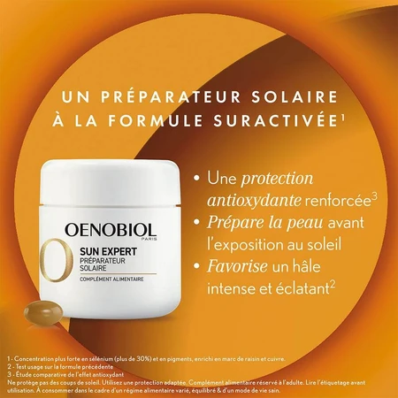 Oenobiol Sun Expert Bomba de Calor Solar 30 Cápsulas