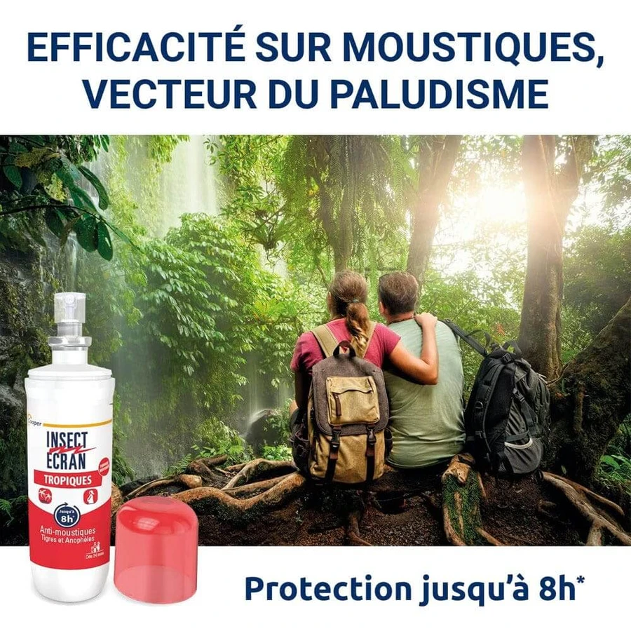 Insect Ecran Pelle Special Tropics 24 meses Mosquito Repellent Adultes & Enfants 75ml