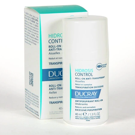 Ducray Hidrosis Control Roll-on antitraspirante per le ascelle 2x40ml