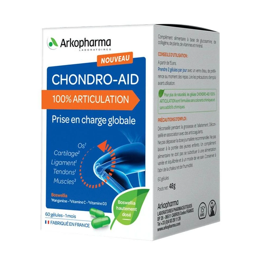 Arkopharma Chondro-Aid 100% Articulations 60 gélules