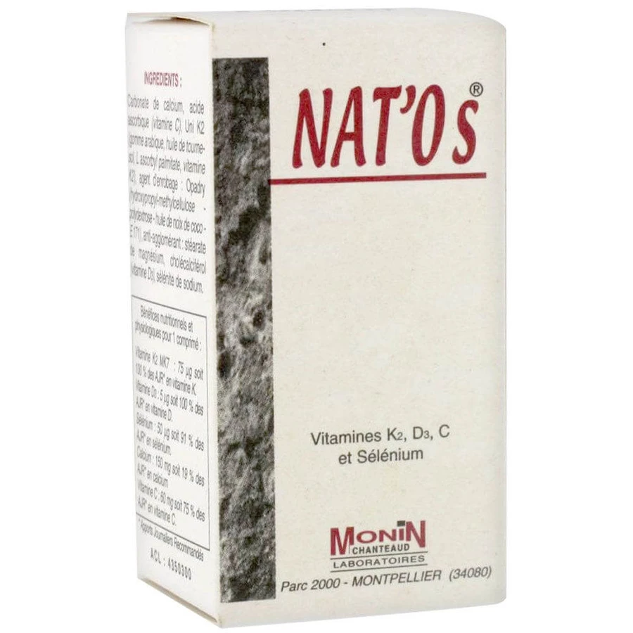 Monin Chanteaud NAT'OS 30 tabletten