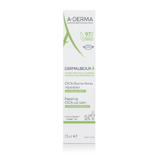 A-Derma Dermalibour+ CICA Lip Repair Balm 15ml