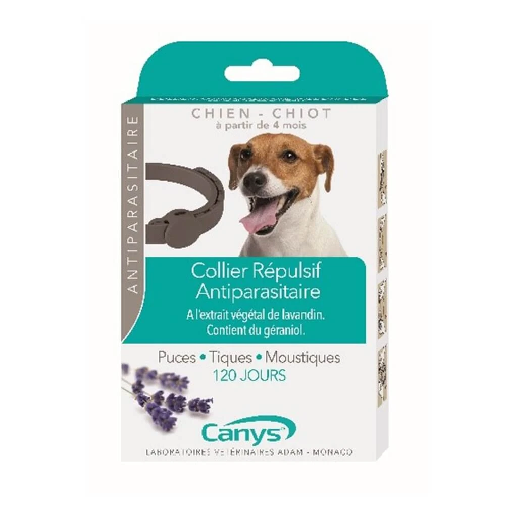 Canys Insectenwerende halsband voor honden en puppies 60 cm