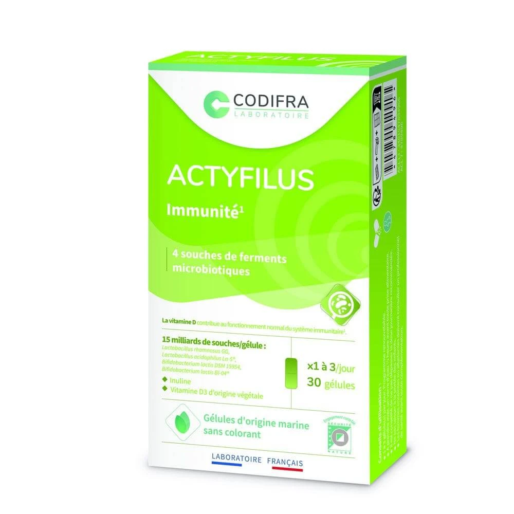 Codifra Actyfilus Microbiotische Fermenten 30 capsules