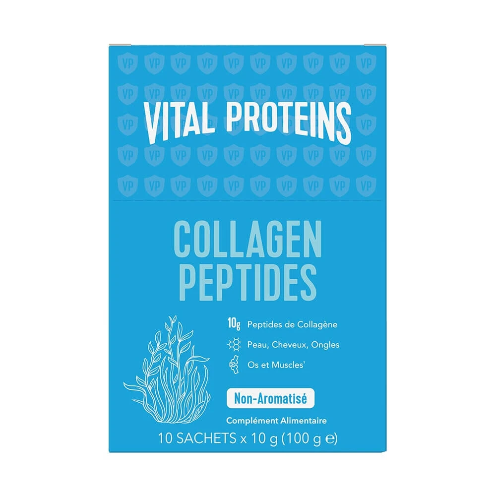 Vital Proteins Collageenpeptiden Huid, Haar, Nagels, Botstructuur 10 10 g sticks