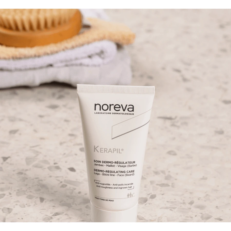 Kerapil kuracja dermoregulująca do nóg, okolic bikini i brody, 75 ml, Noreva: ceny i cechy