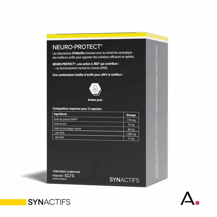 Aragan Synactifs Neuroprotección Función Cerebral 60 Cápsulas
