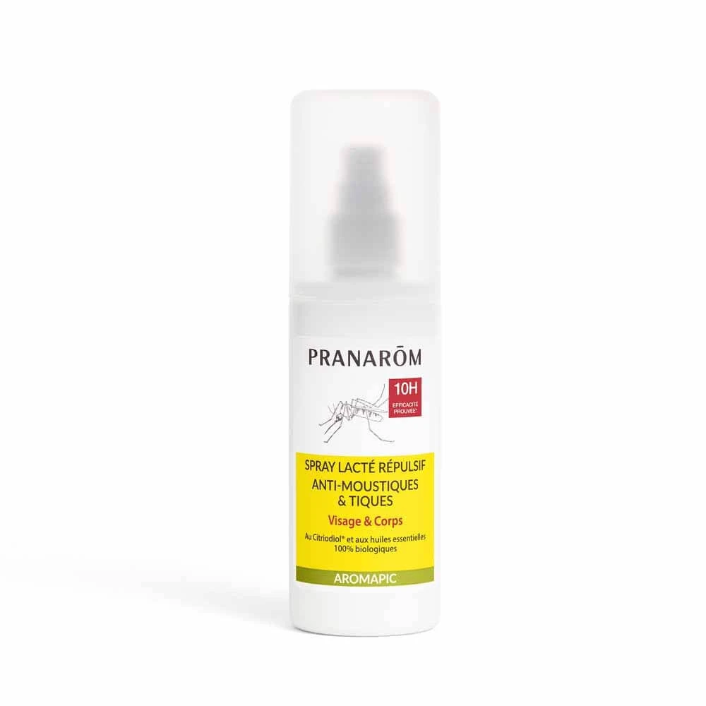 Pranarôm Aromapic Muggen- en Tekenafweermiddel in Zuivelspray 100ml