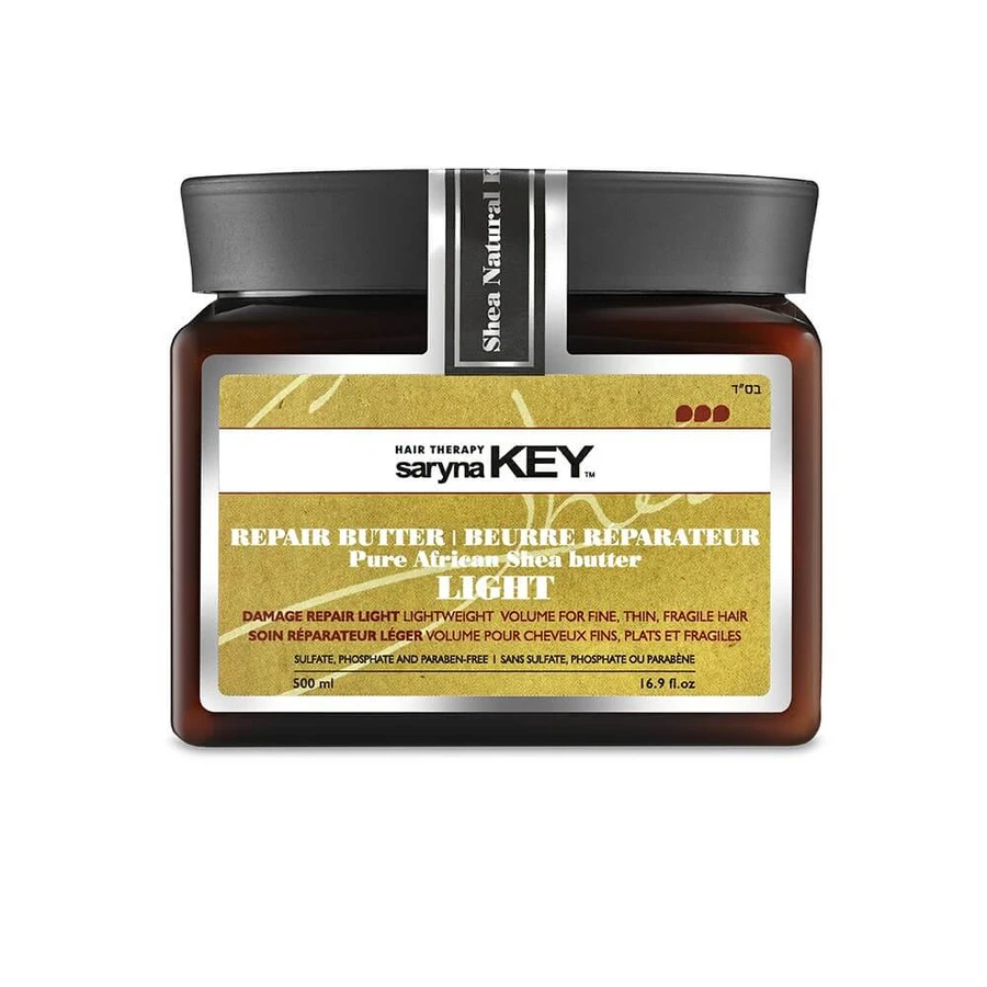 Saryna Key Damage Repair Burro di Karité Light Riparazione Burro di Karité puro dall'Africa 500ml