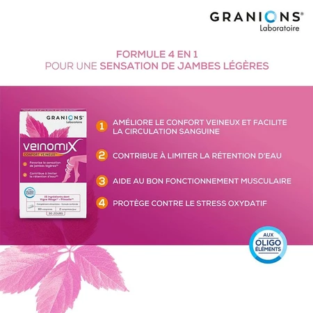 Granions Veinomix 60 comprimidos