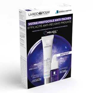 La Roche-Posay Toleriane Coffret Anti-taches Melasyl™ Soin Visage Protecteur SPF30 + Sérum Intensif Offert 50ml