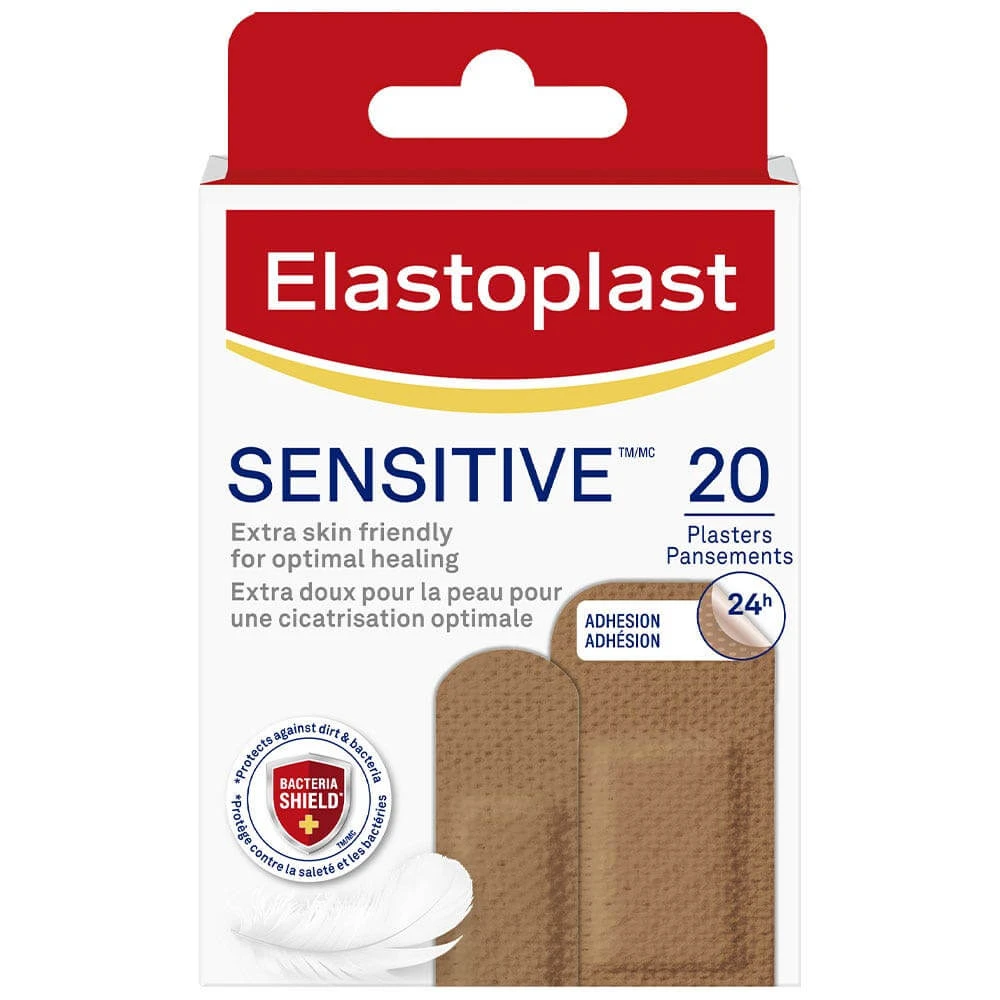 Elastoplast pleisters voor gevoelige en gemengde huid 2 formaten x20