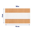 Elastoplast Bande 1mx6cm Universel Flexible x10