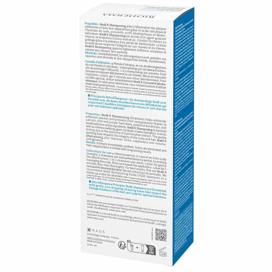 Bioderma Node Kalmerende en anti-jeuk shampoo Cuir chevelu verstandig 150ml