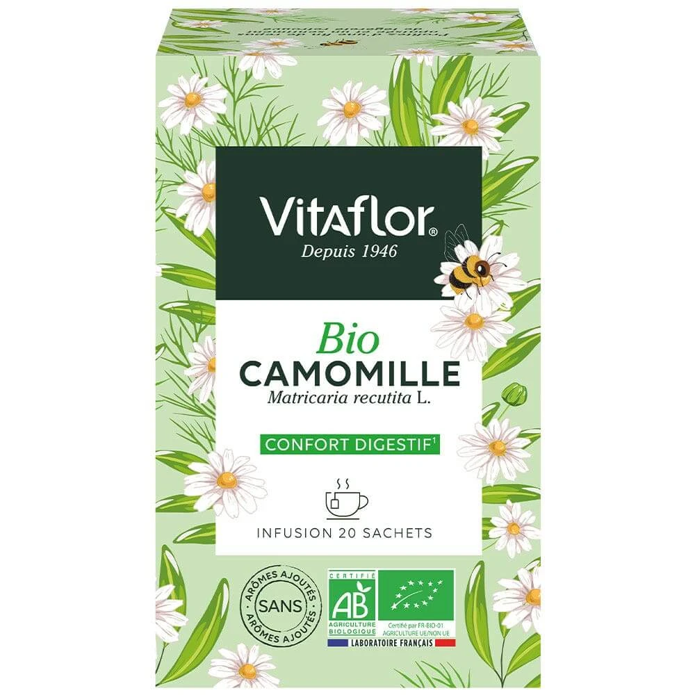 Vitaflor Biologische kamille-infusie 20 tassen