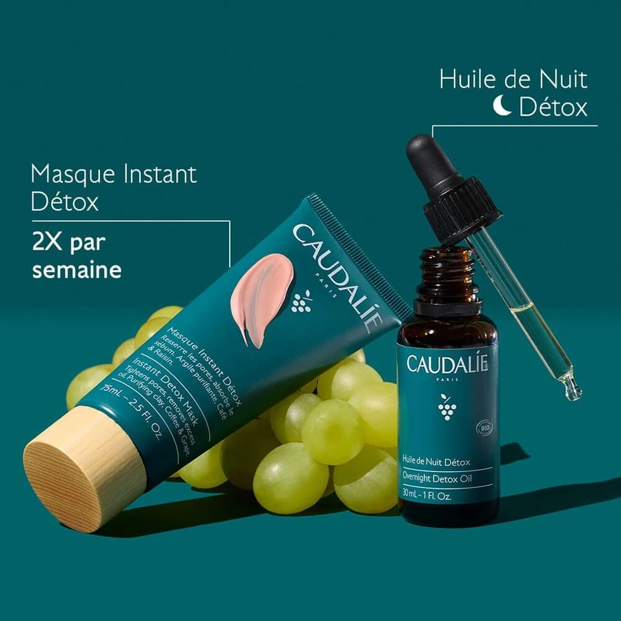 Caudalie Vinergetic C+ Detox Aceite de Noche Bio 30ml
