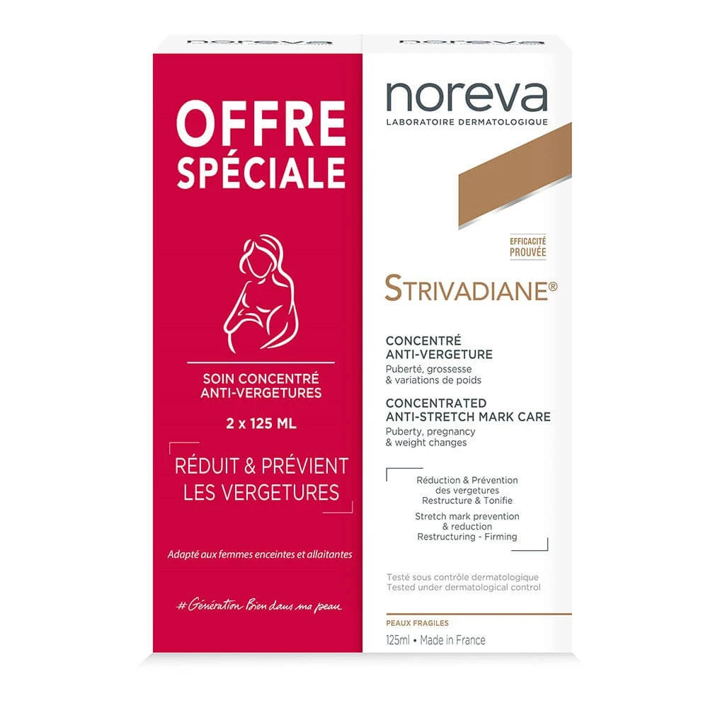 Noreva Strivadiane Geconcentreerde Stretch Mark Crème 250ml