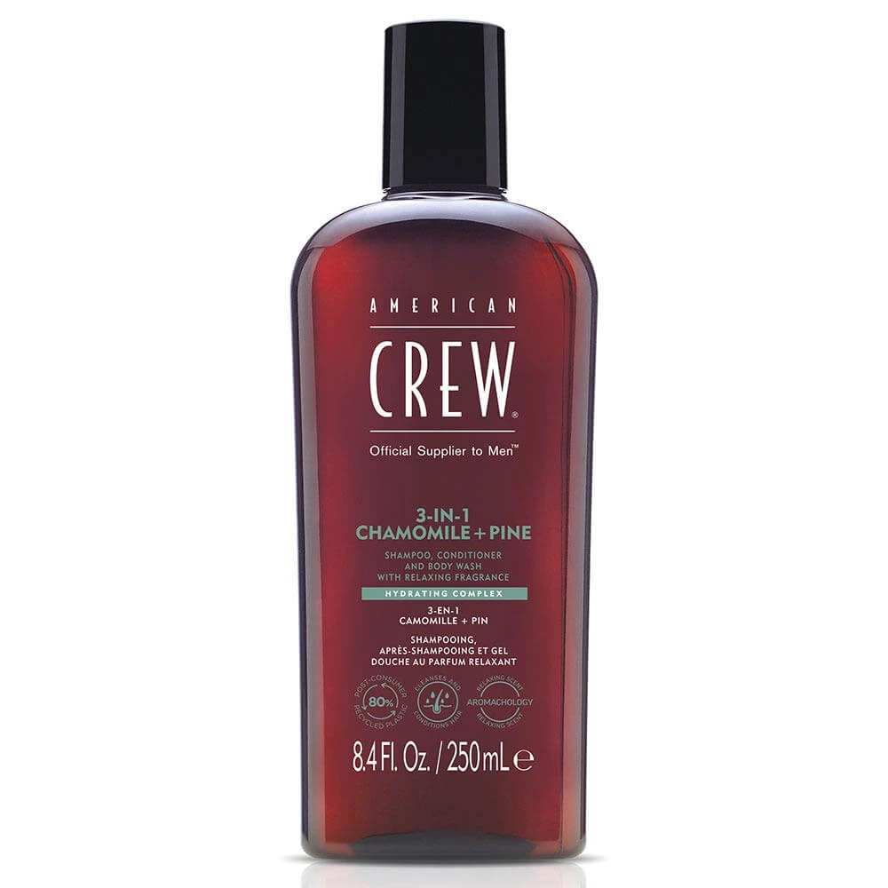 American Crew Shampoo 3 in 1 Kamille + Den 250ml