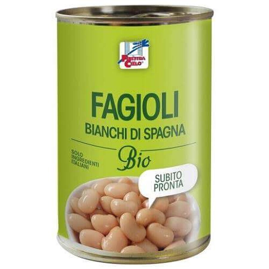 Haricots blancs biologiques, 400 g, la Finestra sul Cielo