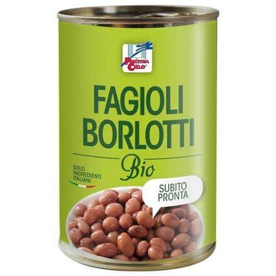 Organic Barlotti Beans, 400 g, La Finestra sul Cielo