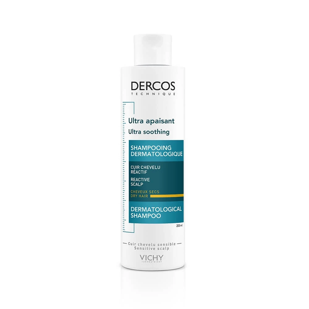 Vichy Dercos Ultra Kalmerende Shampoo voor Droog Haar 200 ml