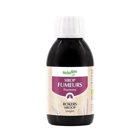 Herbalgem Organic Syrup for Smokers 150ml