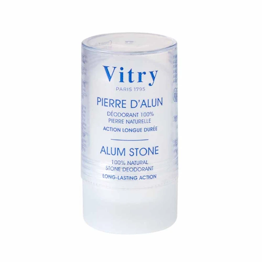 Vitry Stone Desodorante de alumbre 100% natural 120 g