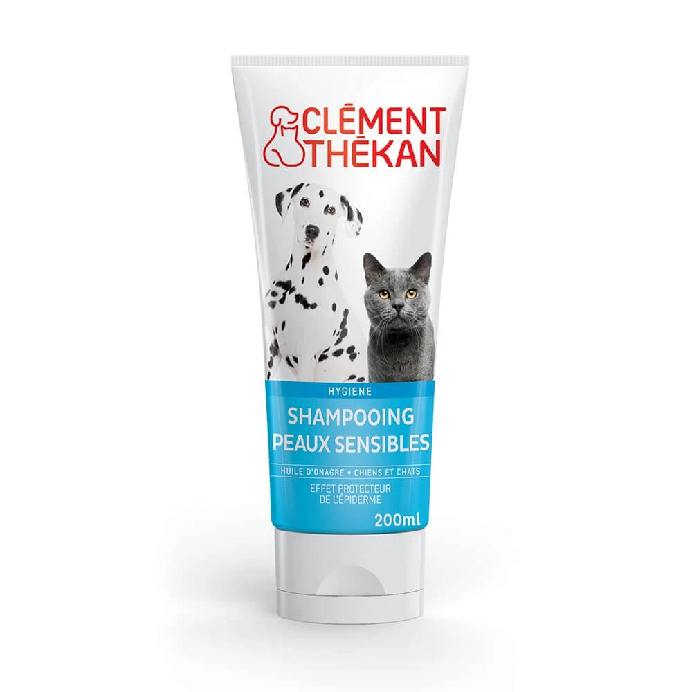 Clement-Thekan Shampoo Gevoelige Kattenhuid 200 ml Chien Chat 200 ml