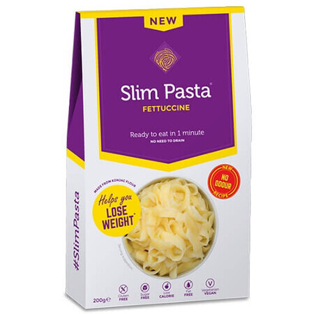 Fettucini din konjac, 200g, Slim Pasta