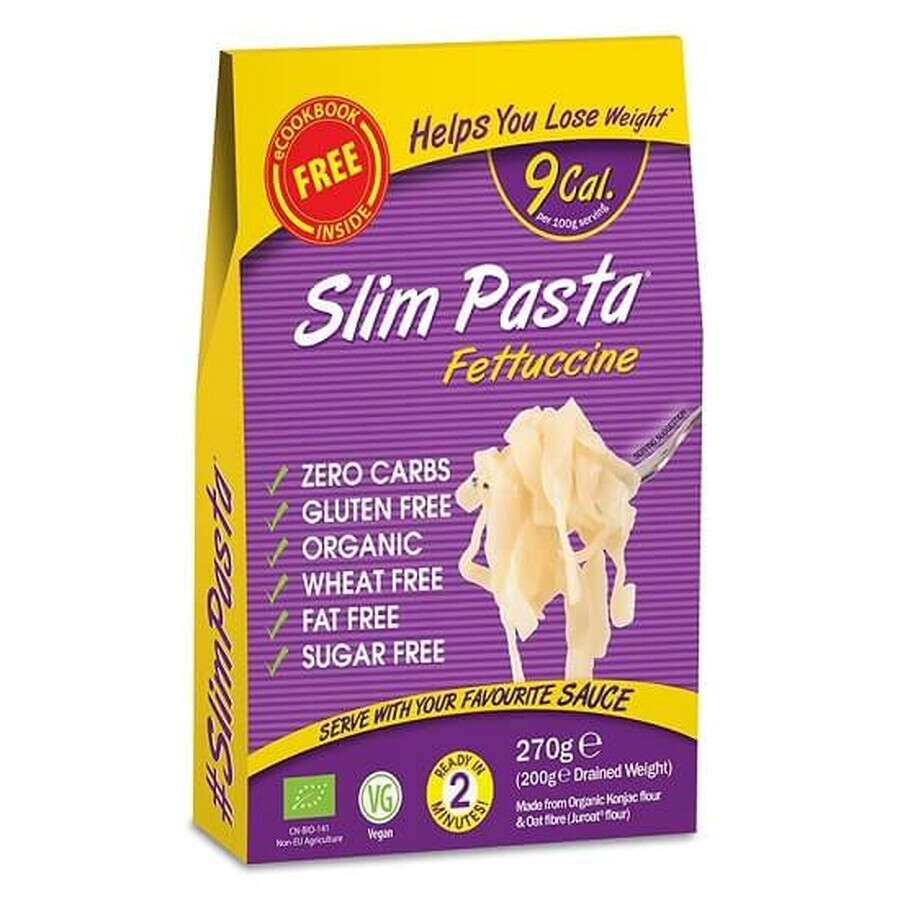 Eco Konjac Fettucini, 270g, Pâtes minces