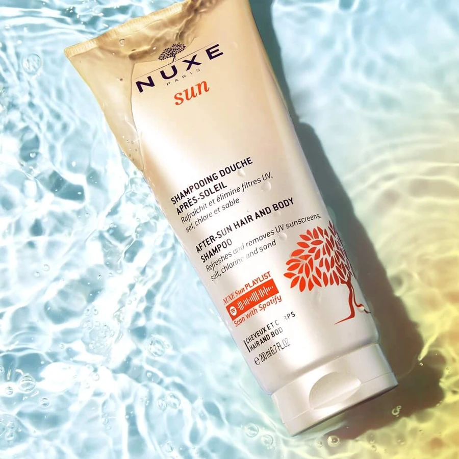 Nuxe Sun Moisturizing after-sun body and hair shower shampoo 200ml