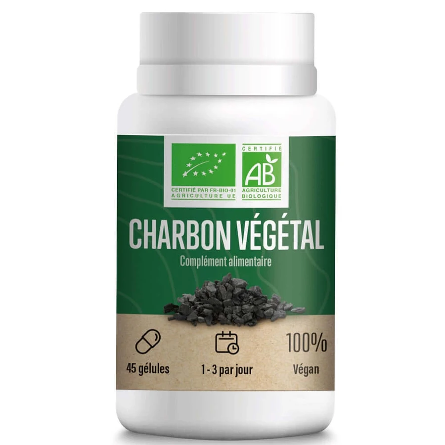Lero Charbon Végétal 45 Kapseln