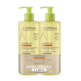 A-Derma Exomega Control Huile Lavante Emolliente Anti-Grattage 2x500ml