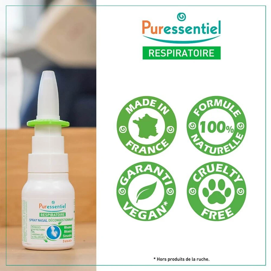 Puressentiel Respirazione Respirazione Spray Nasale Ipertonico Puressentiel 15ml