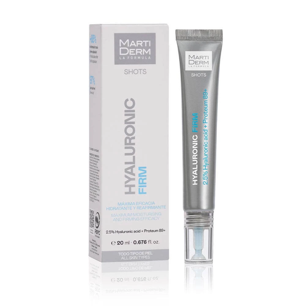 Martiderm Shots Hyaluron Verstevigend Pour tous les types de skin 20ml